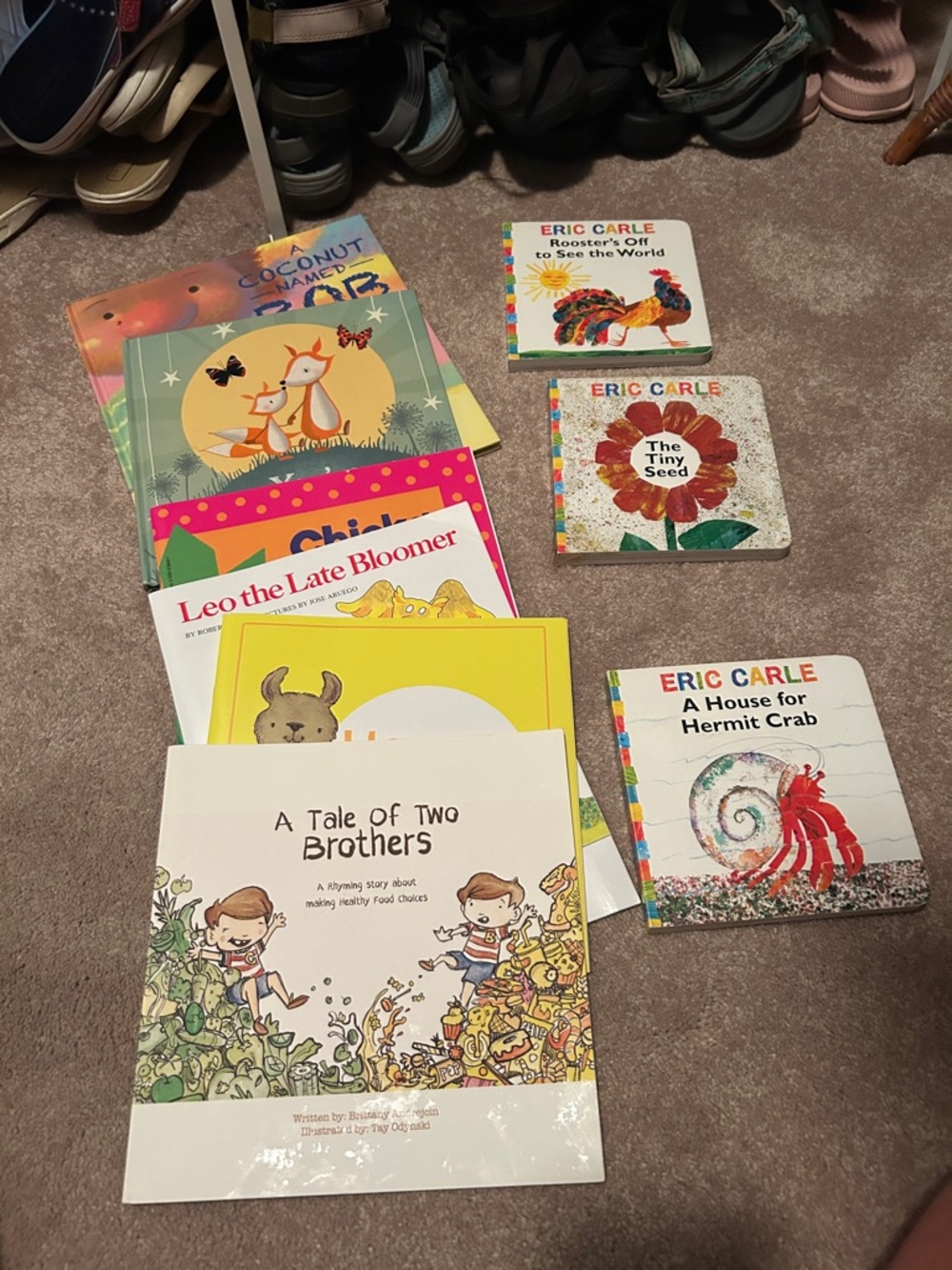 Children's Board Books Bundle - Colorful Eric Carle & More